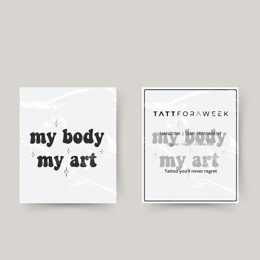 Tatuaggio temporaneo il mio corpo la mia arte