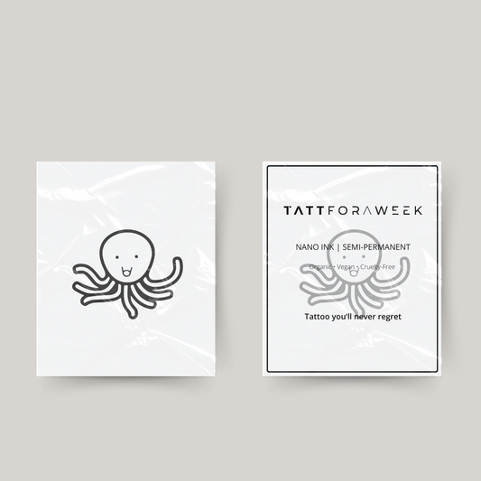 Tatuaggio temporaneo polpo
