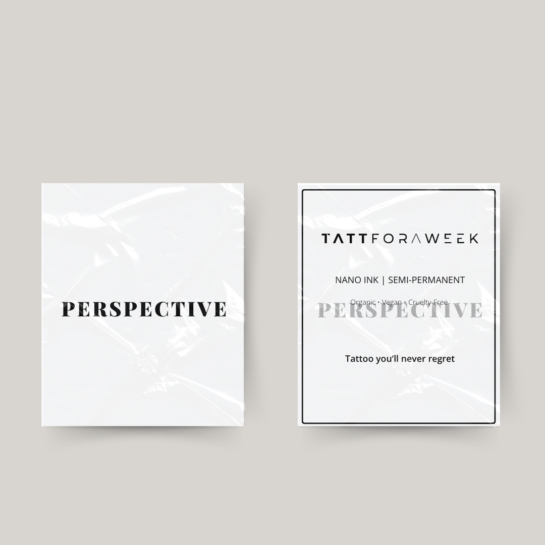 Prospettiva del tatuaggio temporaneo