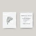 Pizza tatuaggio temporaneo