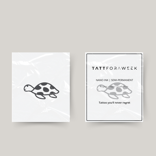 Tatuaggio temporaneo tartarughina