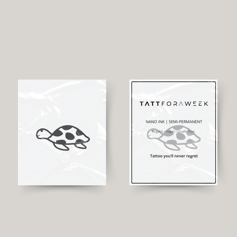Tatuaggio temporaneo tartarughina