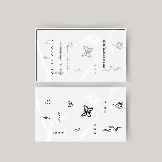 Pacchetto tatuaggi temporanei infernale