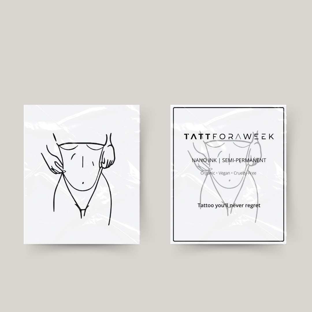 Tatuaggio temporaneo corpo estivo