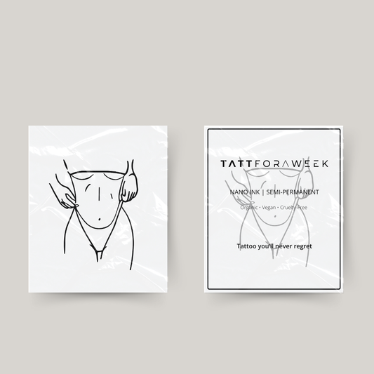 Tatuaggio temporaneo corpo estivo