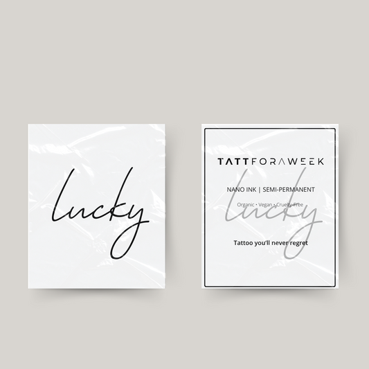 Tatuaggio temporaneo fortunato