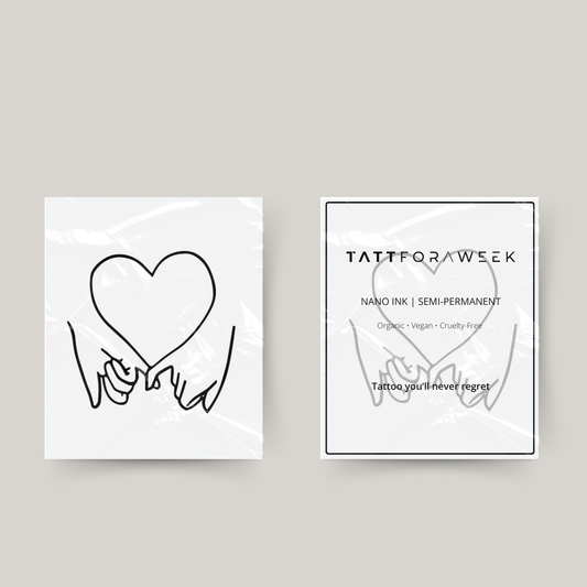 Tatuaggio temporaneo amore incondizionato