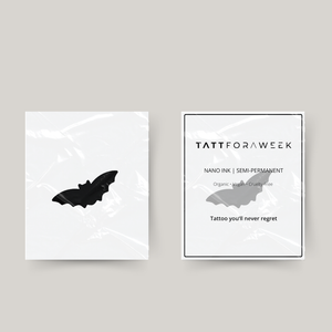 Tatuaggio temporaneo pipistrello