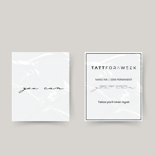 Tatuaggio temporaneo you can