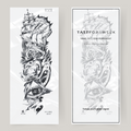 Manica del tatuaggio Nep oceano