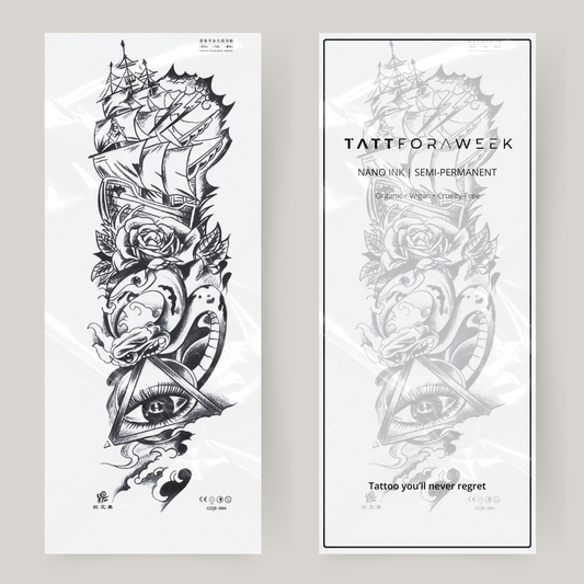 Manica del tatuaggio Nep oceano