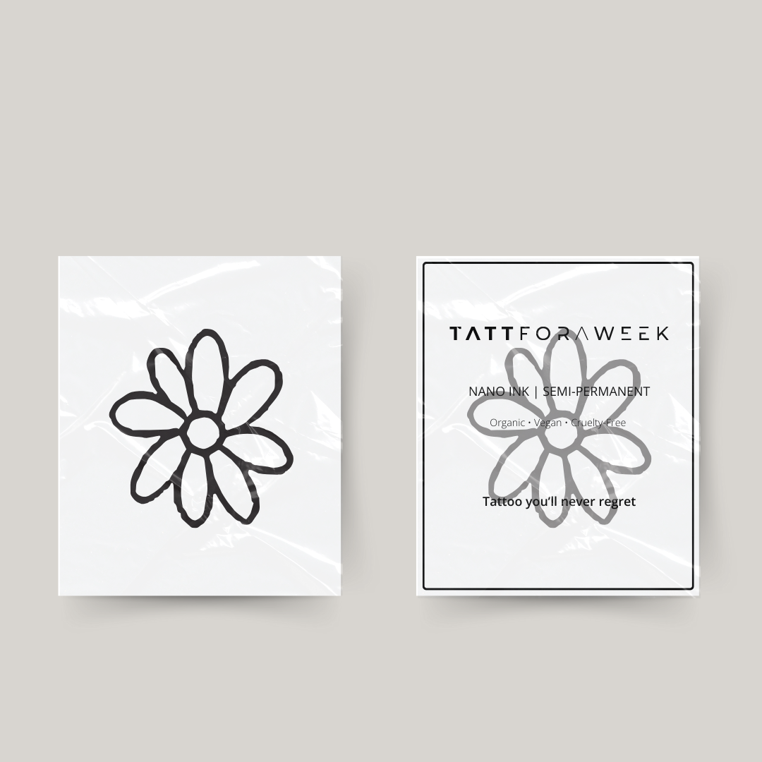 Fiore del tatuaggio temporaneo