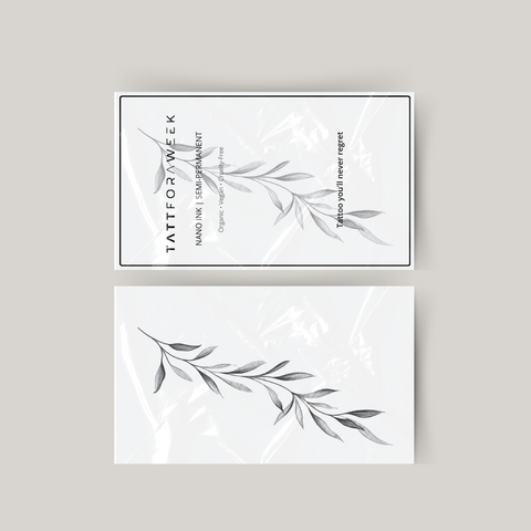 Pianta grande tatuaggio temporaneo