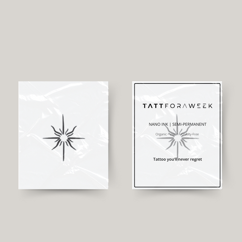 Stella del tatuaggio temporaneo